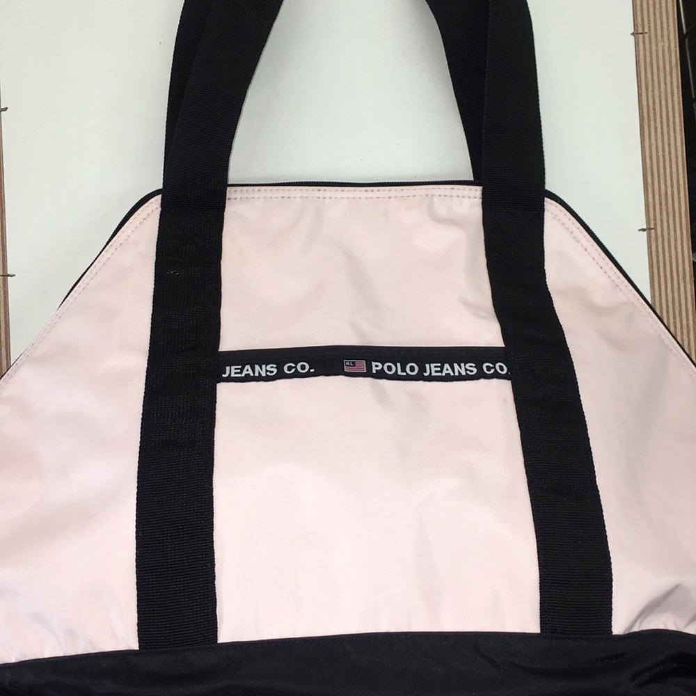 Light pink Ralph Lauren tote
